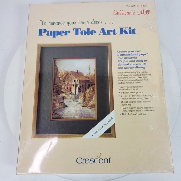 Tole Art Kit Sullivan's Mill NIB - Picture 2 of 4